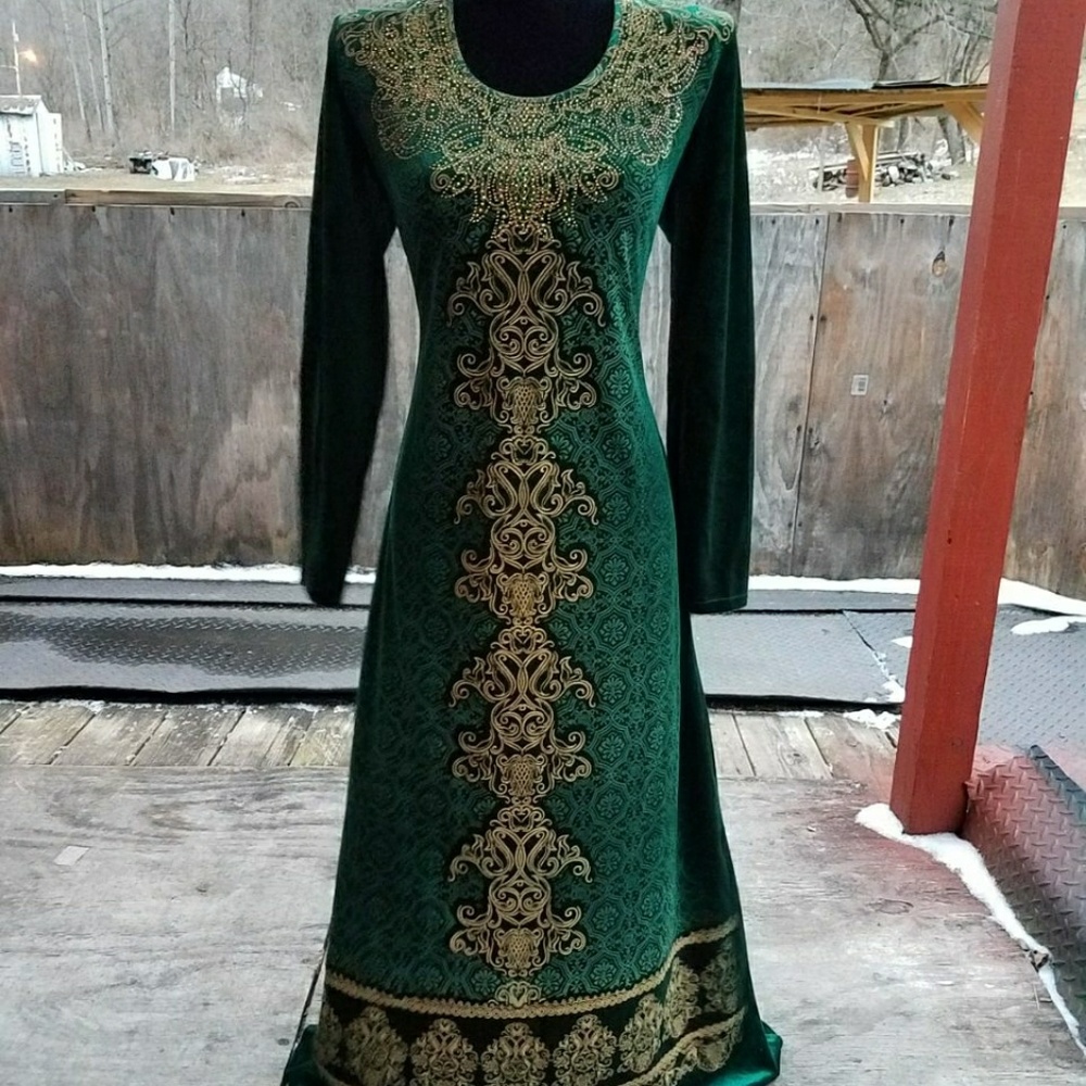 Long Velvet dress